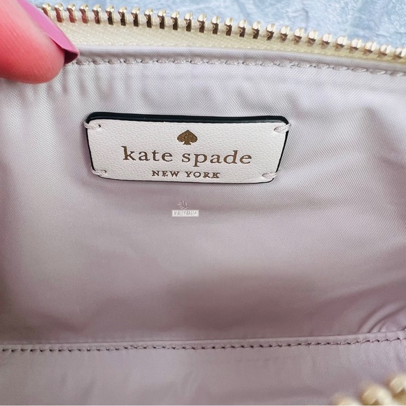 Kate Spade Scribble Hearts Cosmetic Case Pouch - Picture 6 of 7